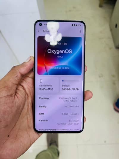 OnePlus 11 5G 16/512 GBOfficial PTA approved