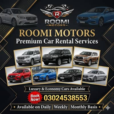 Rent A Car | Prado | Land Cruiser | Fortuner | Civic | Haval | Revo