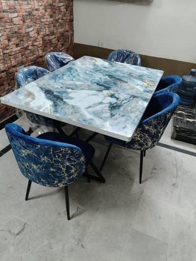6-seater dinning-chairs-dinning table-Dining table