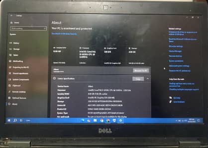 Dell Laptop Latitude E7470