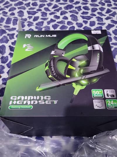 7.1 Surround Sound Gaming Headset with 50mm magnetic drivers