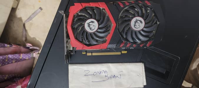 MSI GTX 1050ti Gaming X 4GB dual FAN Sealed
