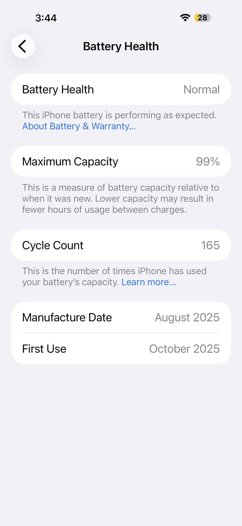 iPhone 17 pro max Full sim time 3