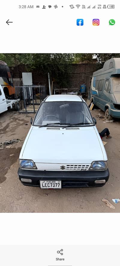 Suzuki Mehran VX 2007