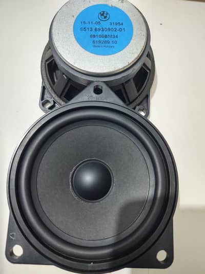 Original Imported branded Genuine USA BMW 4 inch Dashboard speakers