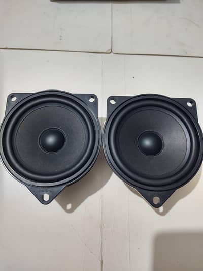 Original Imported branded Genuine USA BMW 4 inch Dashboard speakers
