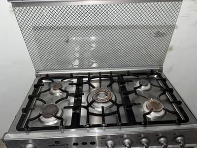 Welcome brand 5-burner gas cooking range specifically model WC-6500