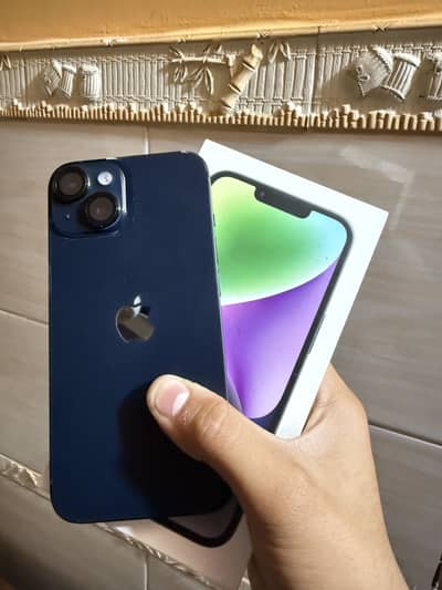 iPhone 14 open box 10 by 10 128gb