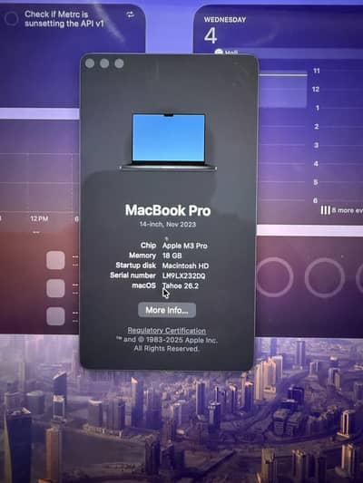 Apple MacBook Pro 14” M3 | 18GB RAM | 512GB SSD | Excellent Condition