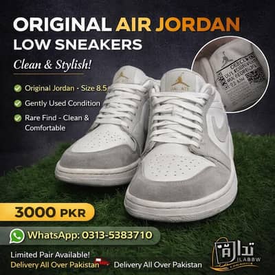 ORIGINAL AIR JORDAN LOW SNEAKERS