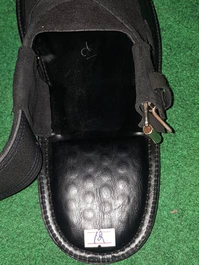 Black Peshawari Chappal