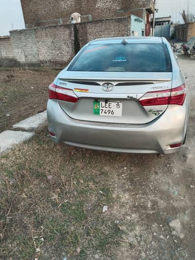 Toyota Corolla Gli 2015 model