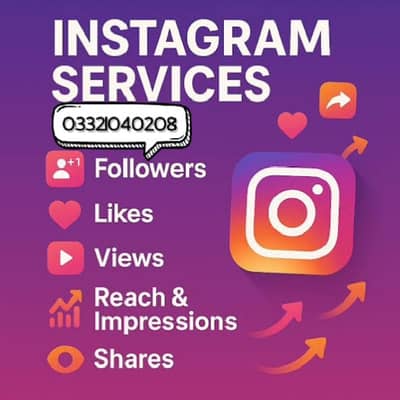 Instagram Followers Likes Views TikTok Followers Facebook Followers