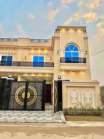 5.75 Marla Brand New Spanish Elevation Double Story House For Sale In Fatima Avenue MPs Road Multan