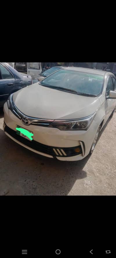 total gari genine hai front side p left fender p dry denting hoi hai b