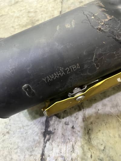 Yamaha YBR/YBZ Original Exhaust (Aftermarket bendpipe)