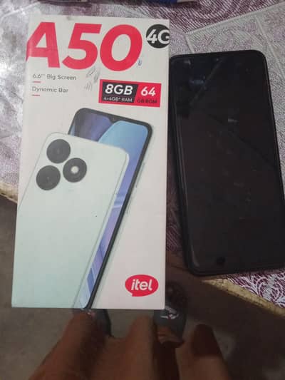 itel a50 4 64 with box charger
