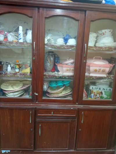 Dressing table. Showcase. Wardrobe