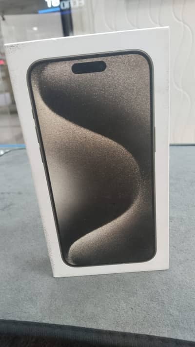 iPhone 15 Pro Max Non-PTA Natural Titanium