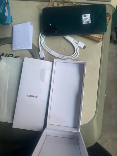 Samsung A07 6/128 with Box New Cable
