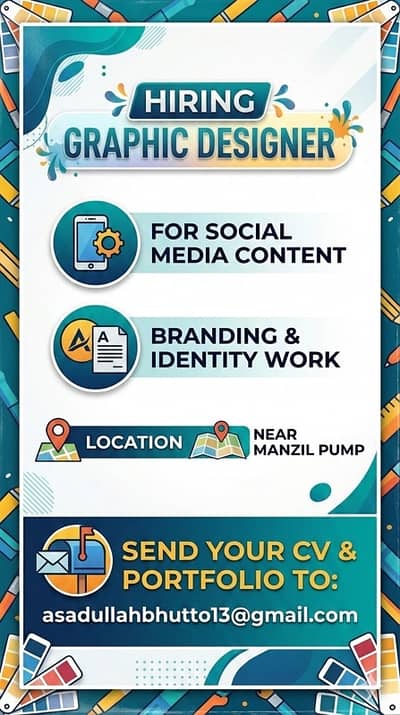 Hiring graphic Designer