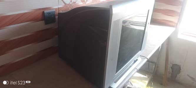 Tv. Dish or receiver with cables fully functional