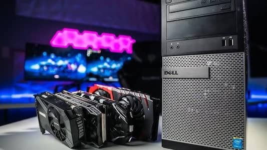 Dell Gaming PC Computer Nvidia GPU 2 Gb, Ram 8 GB , 500 GB Hard.