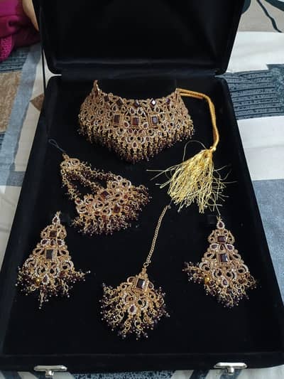 Complete Bridal Choker jewelry Set