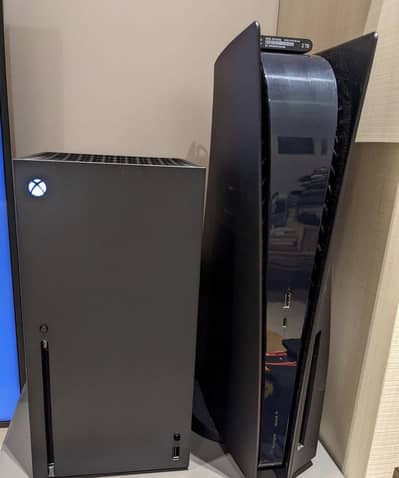 Xbox series X with games