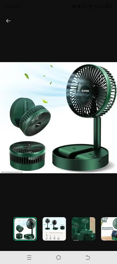 portable fan