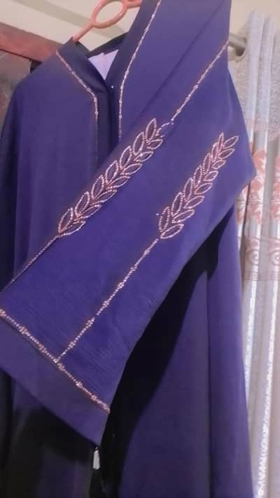 purple abaya like new