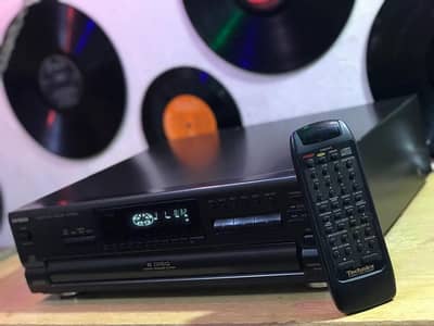 Pioneer S-303 Bookshelf Speakers & Technincs SL-PD688 CD Changer