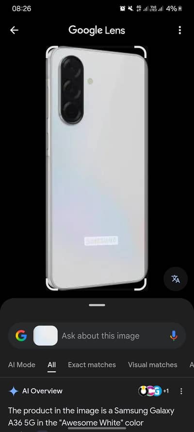 Samsung A36 mobile For Sale