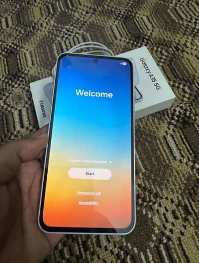 Samsung a35 5G 8GB RAM 128GB memory0328/3978/756