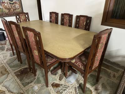 Dining table 8 seater