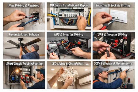 Professional Electrician Services Available 