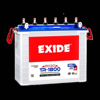 Exide TR-1800 185Ah battery (Like new)