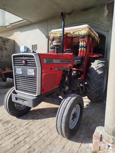 385 tractor chat aur huk lgi he cash k open paper