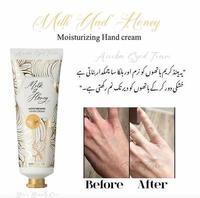 Milk and Honey hand cream