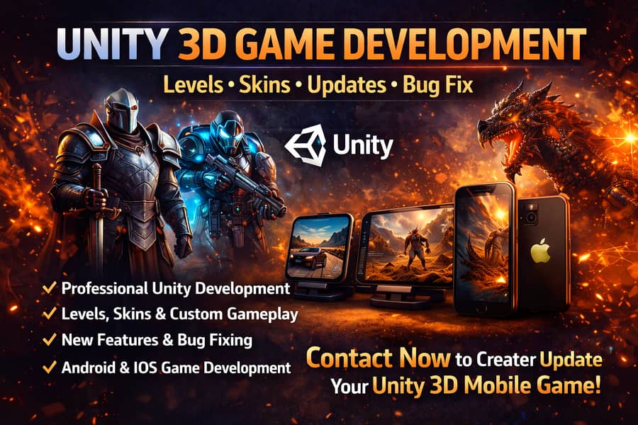 Website & Game Development Services | PHP Laravel | Unity 3