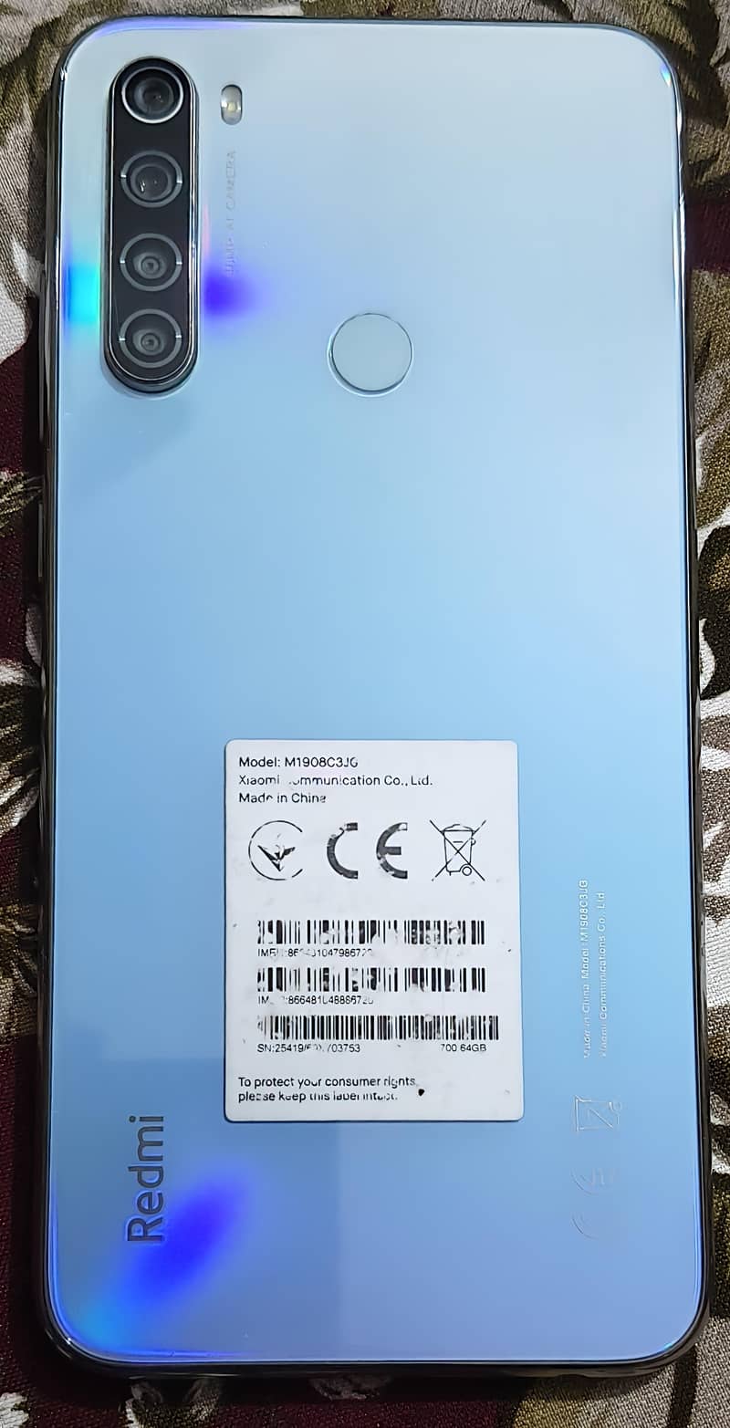 REDMI NOTE 8 0
