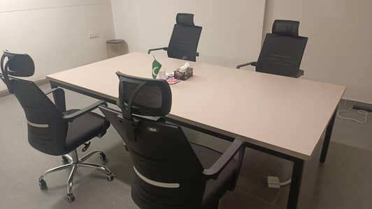 Conference Table with 4 Chairs