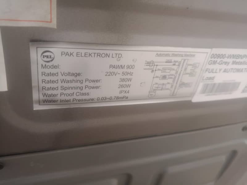 pell full Automatic washing machine 1