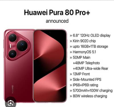 Huawei pura 80 pro official pta