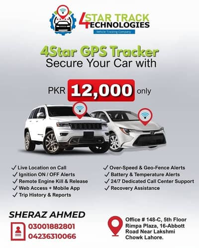 Car Tracker | Bike Tracker | Affordable and Best Car Tracker in Lahore
