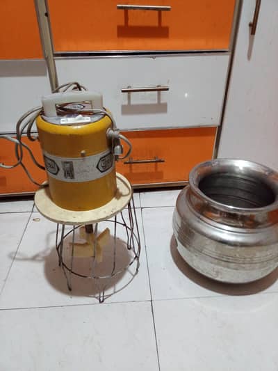 Al meraj | Butter machine | with chatti | In affordable price