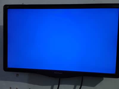 24inch lcd branded tv card installed good condition not any fault. .