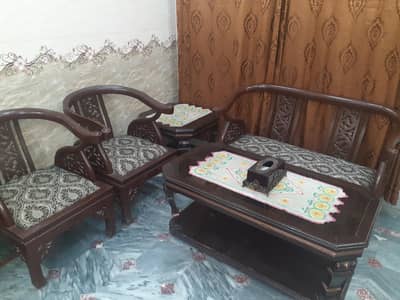 3 seater sofas and 3 tables