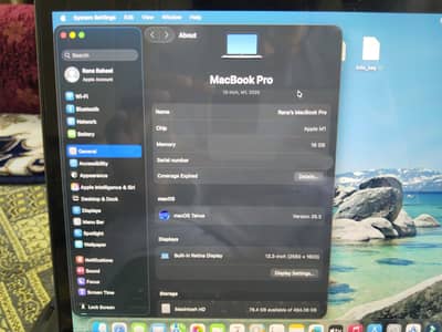 MacBook Pro 13-inch (M1, 2020) | 16GB RAM | 512GB SSD | Space Gray