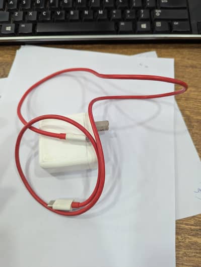 One Plus Original 65 W wrap charger  C to C wala